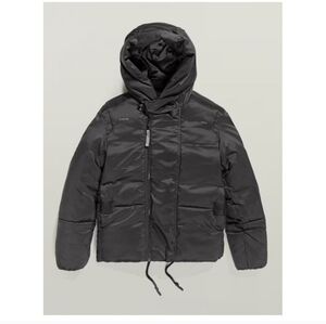 NWT! G-Star Raw, G-Whistler Short Padded Jacket,Dk Black, Size Small, MSRP $340